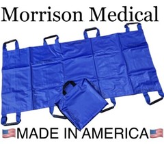 Morrison Medical 3010 BL Mega Mover Soft Stretcher Portable With Case NEW