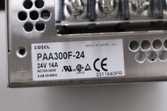 COSEL PAA300F-24 POWER SUPPLY – SURPLUS NEVER USED STOCK H1078