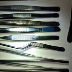Lot Sale of 20 Surgical Tweezers / Forceps -various Sizes