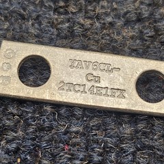 Blue Die 374/7 Compression Lug / 2 Hole YAV6CL- Cu 2TC14E1FX