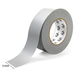 3x Gray Duct Tapes Heavy Duty, 2 Inches x 150 Yards Total, Waterproof Outdoor