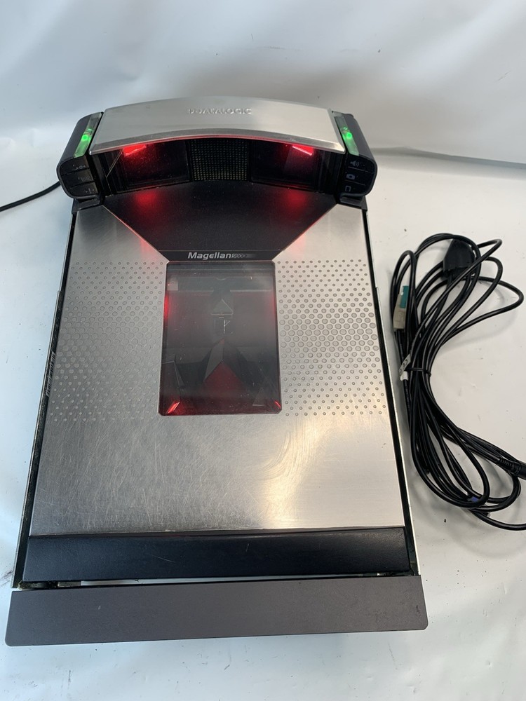 Magellan 9800i (9806) Grocery Scanner Scale Long Platter w/ Powered USB + Manual