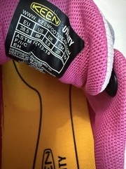 NEW KEEN Utility Sparta 2 Women’s Work Shoes Barely Pink/Black, Aluminum Toe, 8M