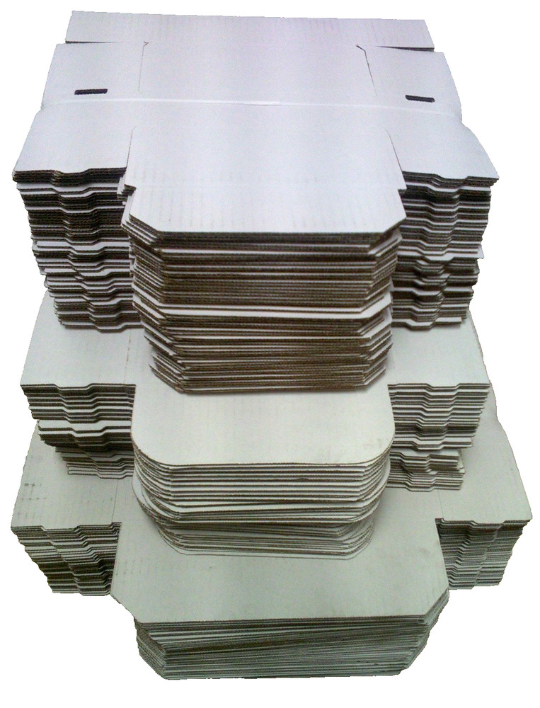 7x7x5 White Corrugated Shipping Mailer Packing Box Boxes 7″ x 7″ x 5″ 50/bundle
