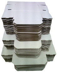 W6 – 4″ x 3″ x 2″ White Corrugated Shipping Mailer Packing Box Boxes 50/bundle