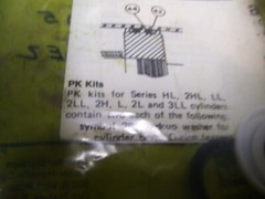 NIB PARKER PK102HLL05 TEFLON SEAL KIT 1″ ROD HL/2HL /1LL-3LL /2H/L/VHL CYL P4214