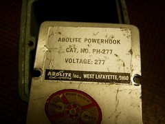 Abolite pendent stem mount high / low bay fixture Power Hook PH-277 120-480v