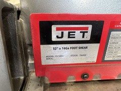 JET-JET FS-1652J 16 ga. x 52″ Stomp Shear
