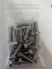 3/8-16 x 1-1/4″ Stainless Steel Hex Cap Screw / Bolt (BAG of 25)