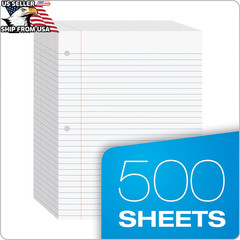 Oxford Filler Paper 8 x 10-1/2 College Rule 3-Hole Punched Loose-Leaf Paper 500
