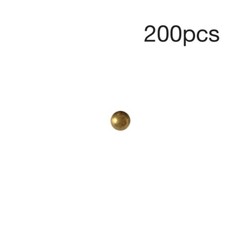 1/2” (12.7mm) 200pcs Brass (H62) Solid Balls Loose Bearing Ball High Precision