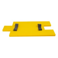 3PCS Concrete Stamping Mold Yellow Concrete Stamping Texture Mats For Wall&Floor