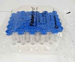 50-Pack Fisher Brand 15mL Disposable Centrifuge Tube 05-539-1 New. Sealed Bag