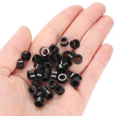 100pcs Nylon Round Spacers 4mm ID 7mm OD 4mm Height Screws Spacers