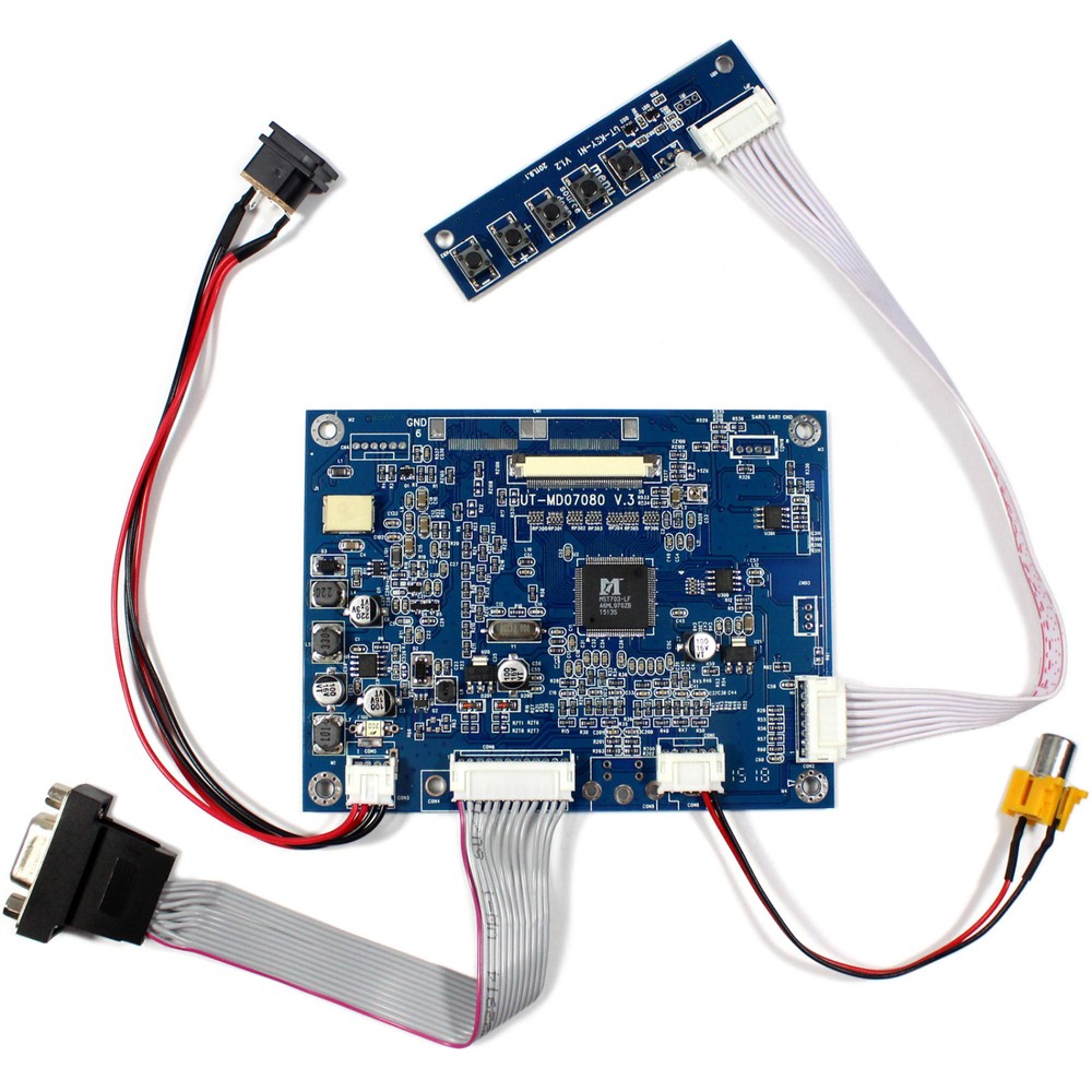 VGA AV LCD Controller Board For 8″ EJ080NA-05A EJ080NA-05B 800×600 LCD Screen
