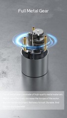JGB37-555 Reduction Gear Motor DC 12V 24V Reversible High Torque Metal Gearbox