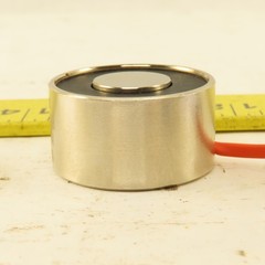 Xcell WF-P34/18 24VDC Electromagnet 180N 40 Lbs. Holding Power