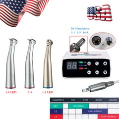 Dental Brushless LED Electric Micro Motor 1:5 Increasing Handpiece For NSK Style