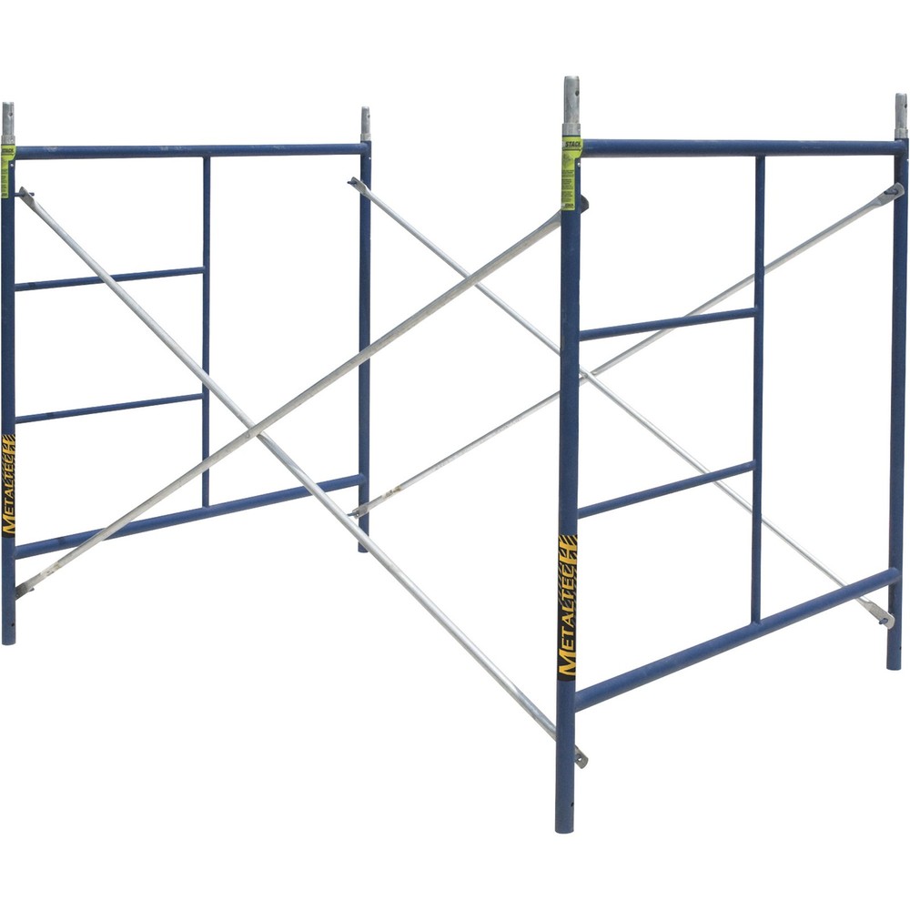 Metaltech Saferstack Single-Lift Scaffold Set, 5ft. x 5ft. x 7ft., Model#