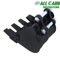 300mm Narrow Bucket For 1-2 Ton Mini Excavator Attachment Teeth Trench Bucket