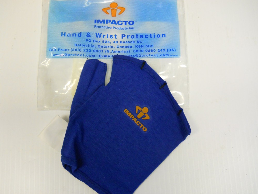 IMPACTO 501-00 PALM PROTECTIVE GLOVE/GLOVE LINER SIZE LARGE RIGHT HAND NIP
