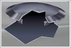 Flush Mount Black Plastic Body Sheet Metal Hole Plug Variations of 4,3,2,1Sizes