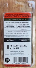 CAMO 345120 Hidden Deck Fasteners 1-7/8″ #7 100 Count Coated Trimhead Deck Screw