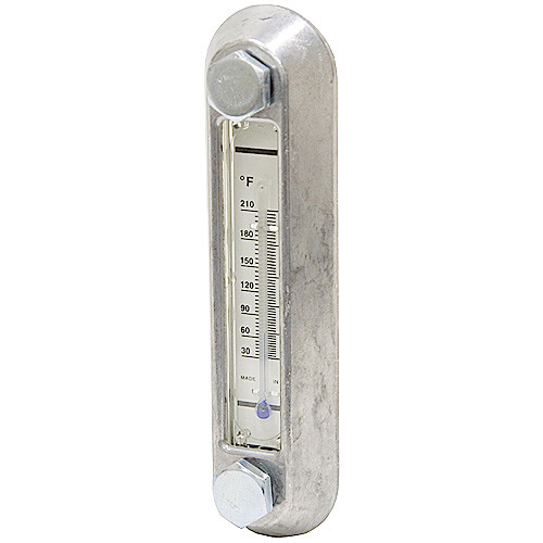 5″ Reservoir Sight Level Gauge w/Thermometer Zinga SG05ATG 9-7287-5