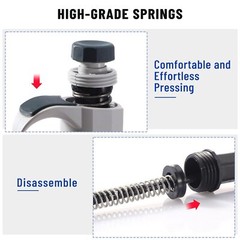 eLabPal Micropipette Adjustable Volume Single Channel Pipettors High-Accurate