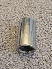 Craftsman 34068 16mm 12pt Socket 1/2″ Drive Easy Read Series USA 5104