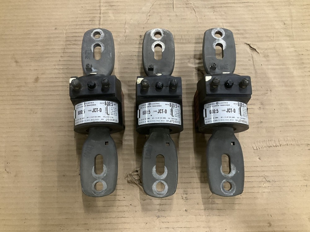 GE Type JCT-0 Current Transformer 600:5 Ratio 750 x 23G106 Multiples Available