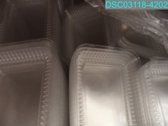 QTY=1750: Polar Pak Clear Universal Dome Lid for Snack Tray (21939)