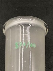 CHEMGLASS Glass 24/40 Outer 24/40 Inner Friedrichs Condenser 12mm HoseCG-1210-01