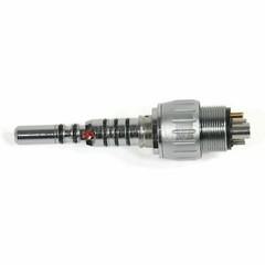 Dental 6 Hole Quick Coupler Swivel LED Bulb for Fiber Optic Handpiece YB6 YD6