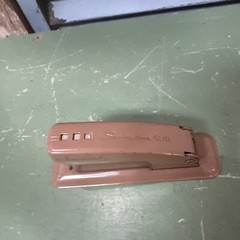 Vintage Swingline Cub #77 Stapler Light Brown, Long Island City 1, New York USA