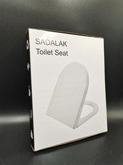 SADALAK D/U Shape Toilet Seat,Soft Close and Quick-Release for Easy Cleaning …