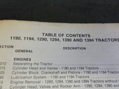 Case 1190 1194 1290 1294 1390 1394 Tractors Service Manual Rac 8-24595