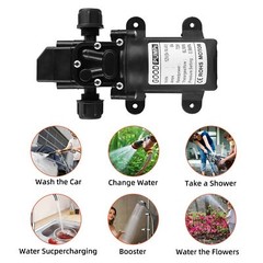 Water Pump 12V High Pressure Self Priming Sprayer 130PSI Diaphragm Auto Switch