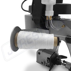 New 1 Cones 100% Polyester White Thread for Portable Bag Closer Stitcher