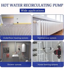 UPS50-60F Hot Water Recirculating Circulator Pump 115V 40W Cast Iron