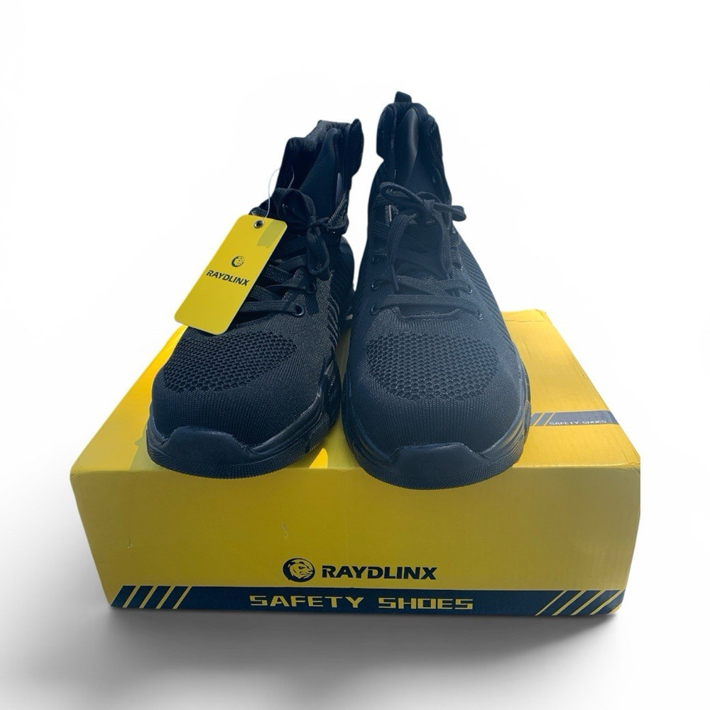 RAYDLINX G63 Safety Shoes – Men’s Size 13.5 – Black – Model/MPN G63