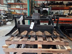 SITE PRO-WORKSAVER 72″ BRUSH GRAPPLE FOR SKID STEER 6″ SPACING USA MADE IN STOCK