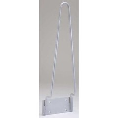 Vertical Mount Cone Holder, Carbon Steel, 22 In Height, 6 7/8 In Length, 2.25