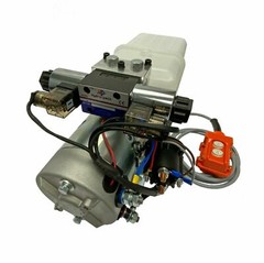 12V DC Double Acting Hydraulic Power Unit 4 Quart tank with Remote Control