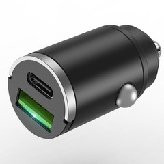100W Super Fast Car Charger USB PD 2-in1 Cigarette Lighter Adapter For Car