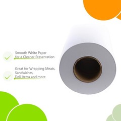 1 Pack – White Butcher Paper Roll for Meat and Food Service 15 x 1000 ft.
