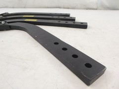 4 Pack Vevor 18″ Heavy Duty 4-Hole Box Blade Scarifier Shank w/Tapered Teeth