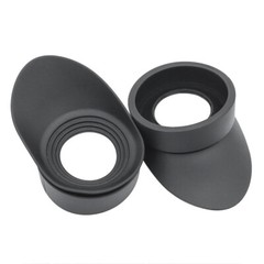 2pcs Rubber Eye Cups 40mm Binocular Eye Guards f/ Microscope Telescope Eye Cover