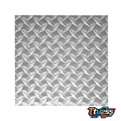 10.63″x 10.63″ Diamond Textured Aluminum Sheet Premium