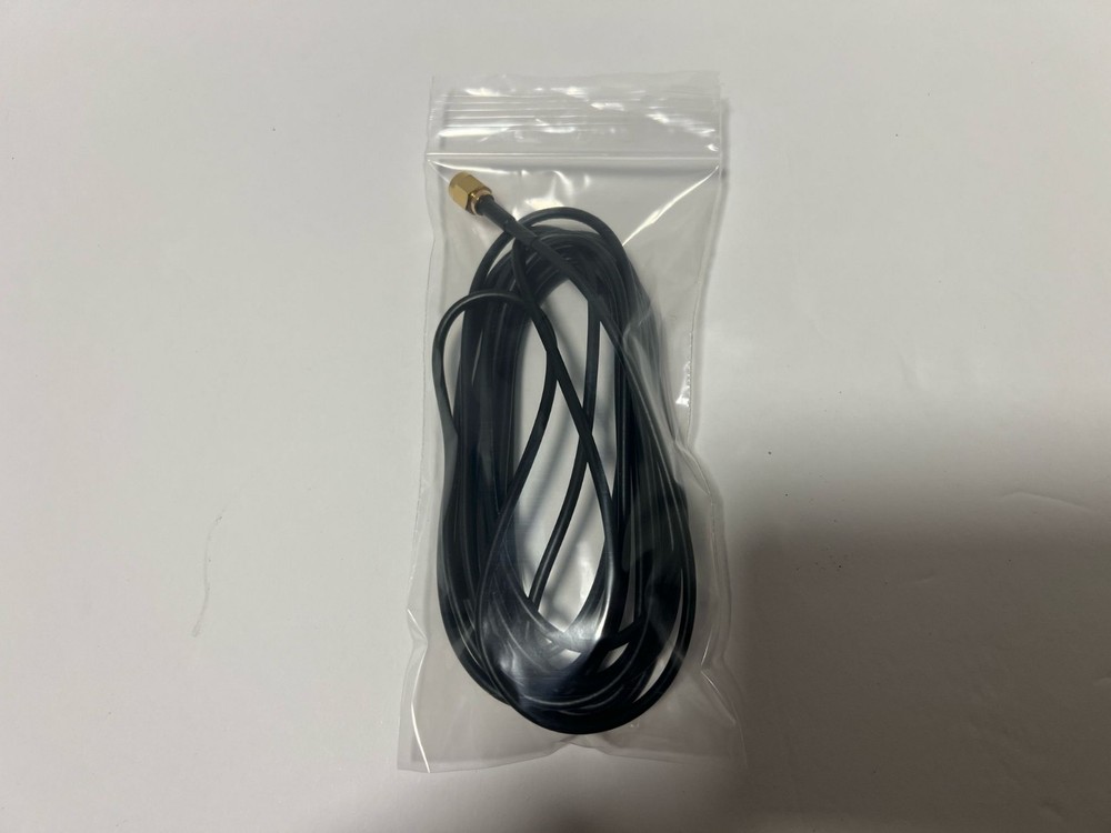2x 10′ Copartner RG-174/U 50 Ohm Coax, 26AWG Stranded Copper SMA On One End